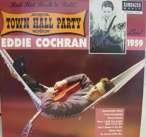 Eddie Cochran - Live At Town Hall Party 1959 (LP, Mono)
