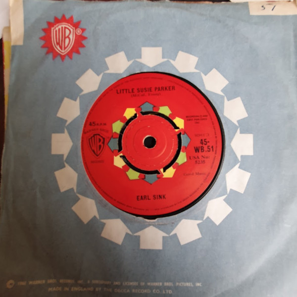 Earl Sink - Superstitious / Little Susie Parker (7")
