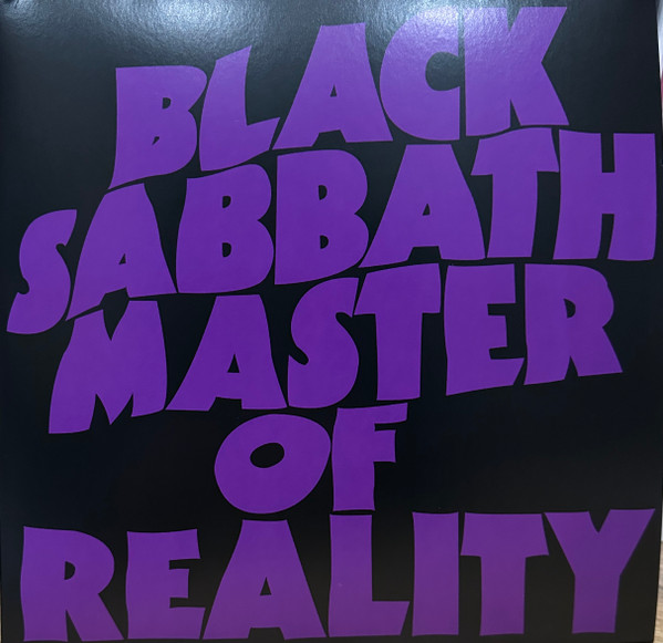 Black Sabbath - Master Of Reality (LP, Album, RE, RM + LP, RM)