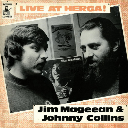 Jim Mageean & Johnny Collins - Live At Herga! (LP, Album)