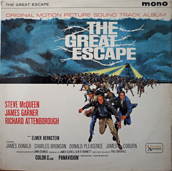Elmer Bernstein - The Great Escape  (Original Motion Picture Soundtrack) (LP, Mono)