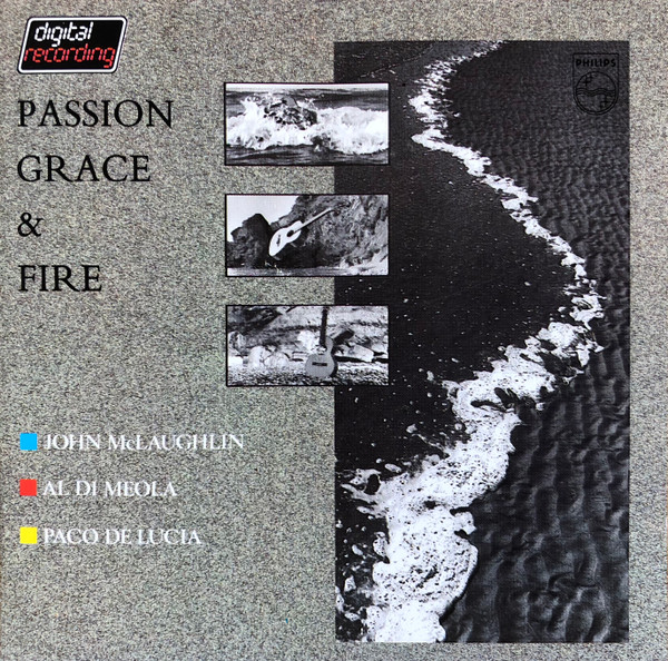 John McLaughlin, Al Di Meola, Paco De Lucía - Passion, Grace & Fire (CD, Album, RE)
