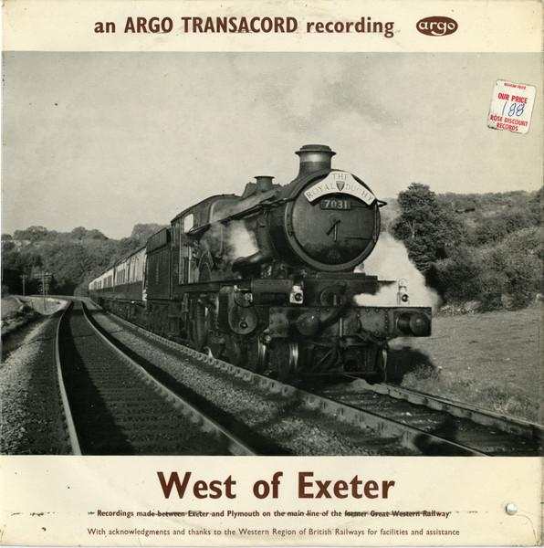 No Artist - West Of Exeter (LP, Mono)