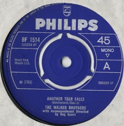 The Walker Brothers - Another Tear Falls (7", Mono, 3 p)
