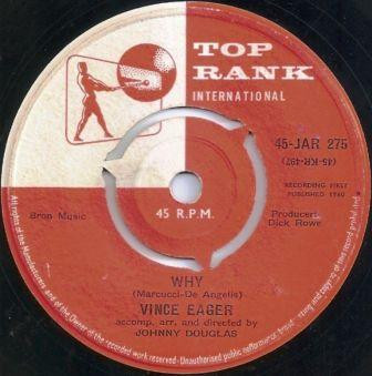 Vince Eager - Why (7")