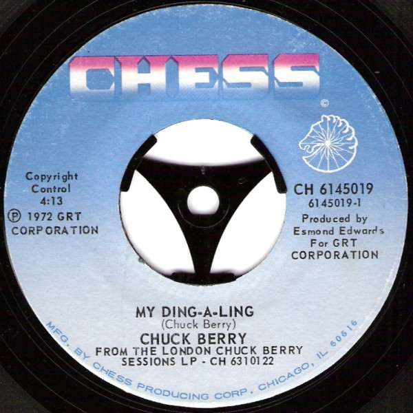Chuck Berry - My Ding-A-Ling (7", Single, Styrene)