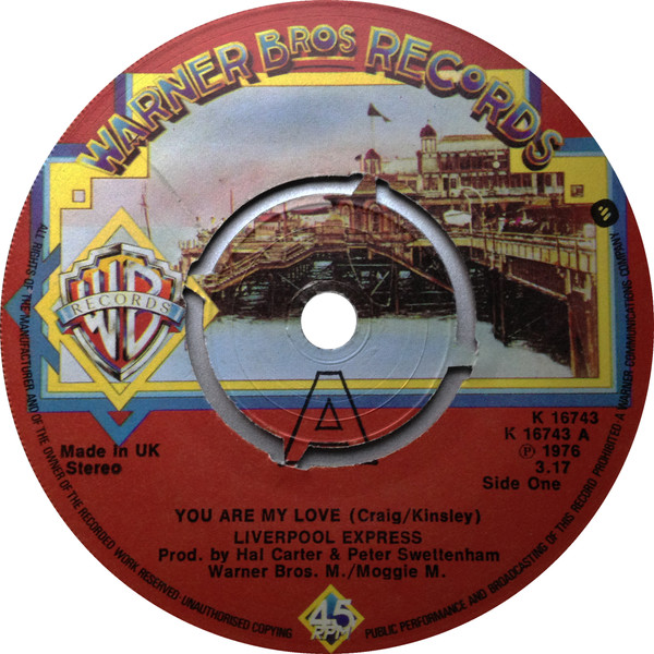 Liverpool Express - You Are My Love (7", Single, Bri)