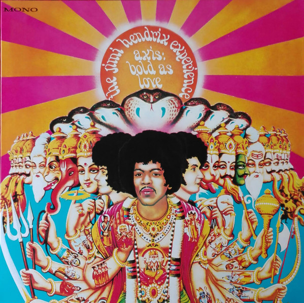 The Jimi Hendrix Experience - Axis: Bold As Love (LP, Album, Mono, RE, RM, RP, Gat)