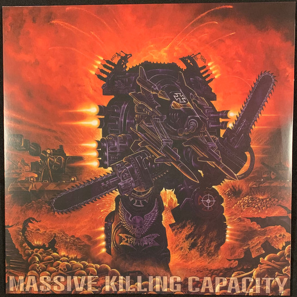 Dismember - Massive Killing Capacity (LP, Album, RE, Yel)