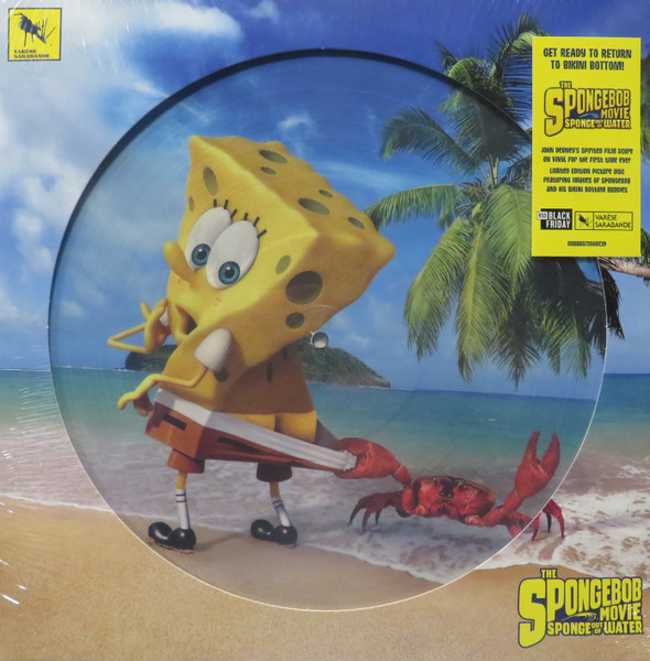 John Debney - The Spongebob Movie: Sponge Out Of Water (Music From The Motion Picture) (LP, Album, RSD, Ltd, Pic)
