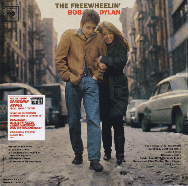Bob Dylan - The Freewheelin' Bob Dylan (LP, Album, RSD, Mono, RE, Opt)