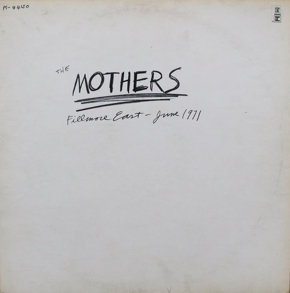 The Mothers - Fillmore East - June 1971 (LP, Album, RE)