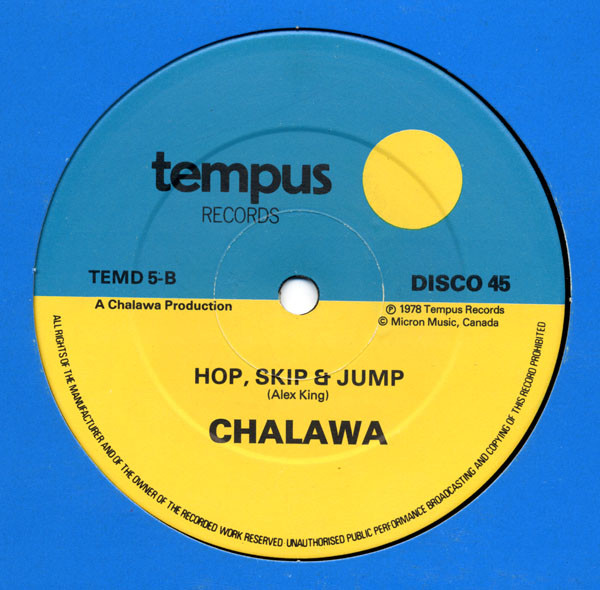 Chalawa - Picadilly Hop / Hop, Skip & Jump (12")