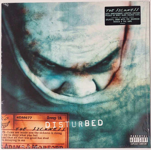 Disturbed - The Sickness (LP, Album, Ltd, RE, Cry)