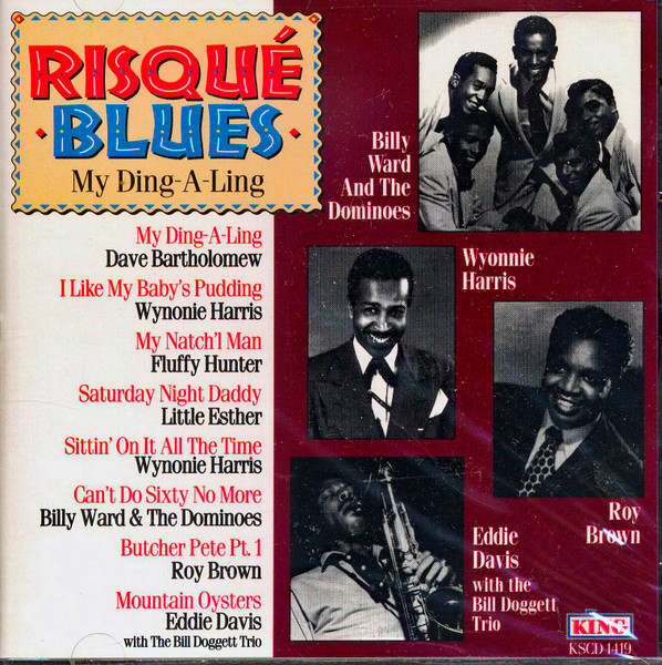 Various - Risqué Blues - My Ding-A-Ling (CD, Album, Comp)