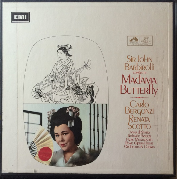 Puccini*, Sir John Barbirolli, Carlo Bergonzi, Renata Scotto - Madama Butterfly (3xLP + Box)