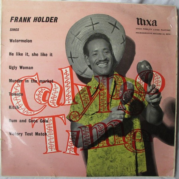 Frank Holder - Calypso Time With Frank Holder (10", Plu)