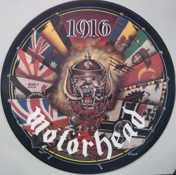 Motörhead - 1916 (LP, Album, Ltd, Pic)