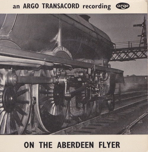 No Artist - On The Aberdeen Flyer (7", EP, Mono)