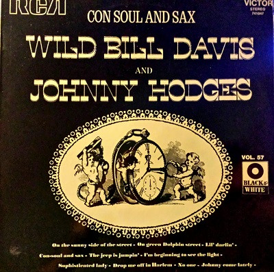 Wild Bill Davis & Johnny Hodges - Con Soul And Sax (LP, Album)