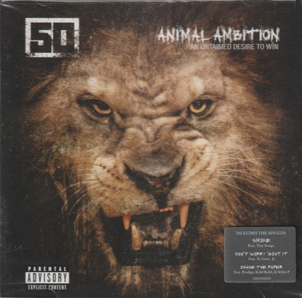 50 Cent - Animal Ambition (An Untamed Desire To Win) (CD, Album)