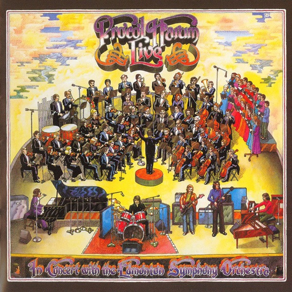 Procol Harum In Concert With The Edmonton Symphony Orchestra - Live (LP, Album, RE)