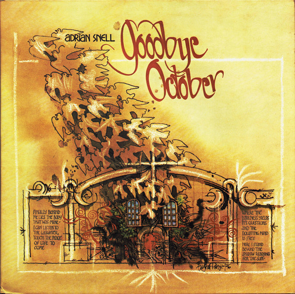 Adrian Snell - Goodbye October (LP, Album)