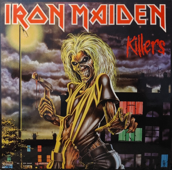 Iron Maiden - Killers (LP, Album, RE, RM)