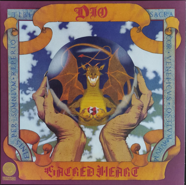 Dio (2) - Sacred Heart (LP, Album, RE, RM)