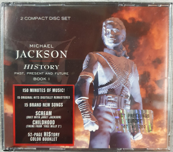 Michael Jackson - HIStory - Past, Present And Future - Book I (CD, Comp + CD, Album + Num)