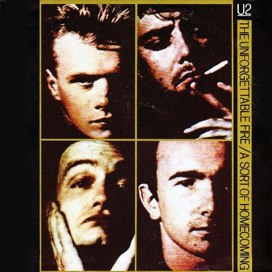 U2 - The Unforgettable Fire (12", Single)