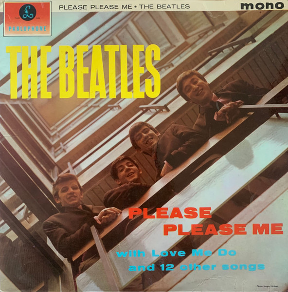 The Beatles - Please Please Me (LP, Album, Mono, RP, 4th)