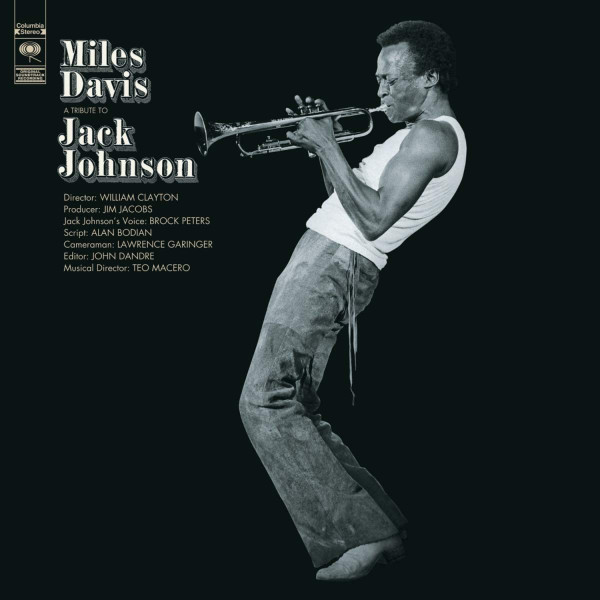 Miles Davis - A Tribute To Jack Johnson (LP, Album, RE)