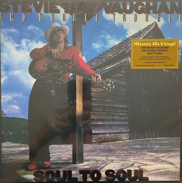 Stevie Ray Vaughan & Double Trouble - Soul To Soul (LP, Album, Ltd, Num, RE, Blu)
