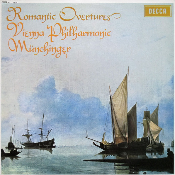 Vienna Philharmonic*, Münchinger* - Romantic Overtures (LP, ED1)
