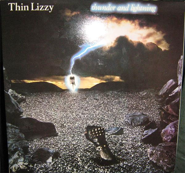 Thin Lizzy - Thunder And Lightning (LP, Album + 12" + Ltd, Gat)