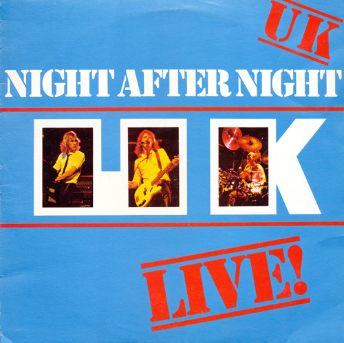 UK (3) - Night After Night (LP, Album)