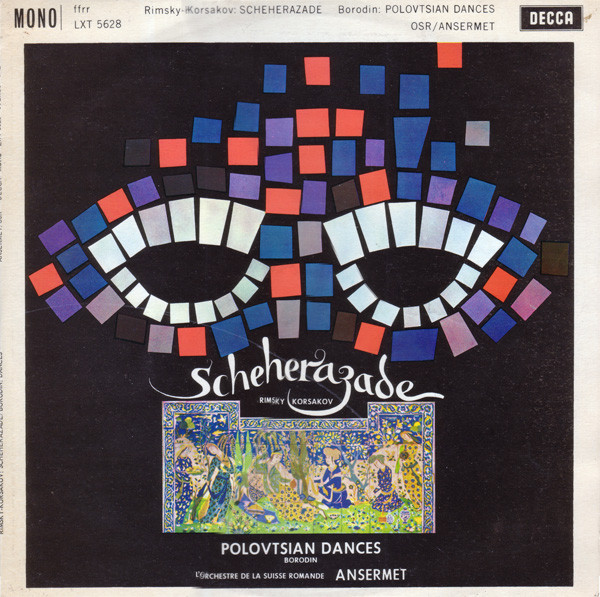 Rimsky-Korsakov*, Borodin*, OSR*, Ansermet* - Scheherazade, Polovtsian Dances (LP, Mono)