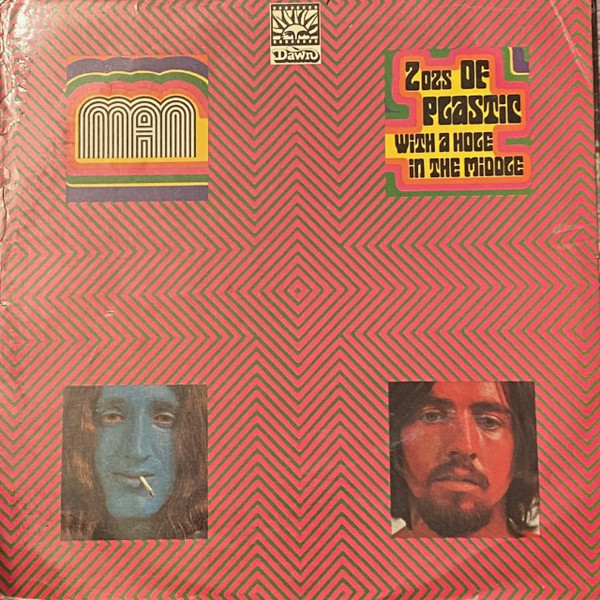 Man - 2 Ozs. Of Plastic With A Hole In The Middle (LP, Album, Red)