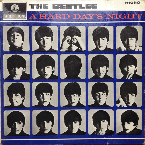 The Beatles - A Hard Day's Night (LP, Album, Mono, Ern)