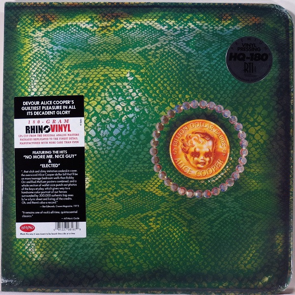 Alice Cooper - Billion Dollar Babies (LP, Album, RE, 180)