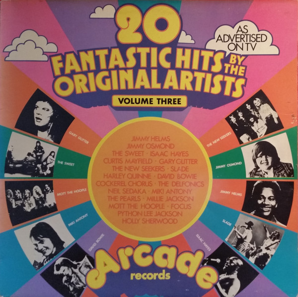 Various - 20 Fantastic Hits By The Original Artists (Volume Three) (LP, Comp, Whi)
