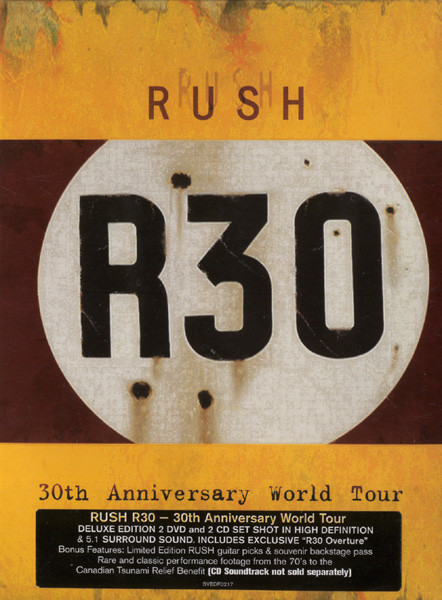 Rush - R30 - 30th Anniversary World Tour (2xDVD-V + 2xCD, Album + Box, Dlx)