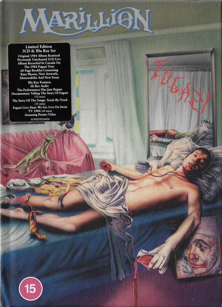Marillion - Fugazi (Ltd + CD, Album, RE, Rem + 2xCD + Blu-ray, Album, )