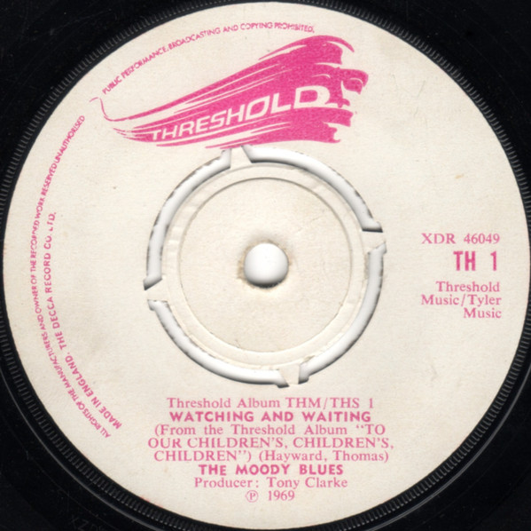The Moody Blues - Watching And Waiting (7")