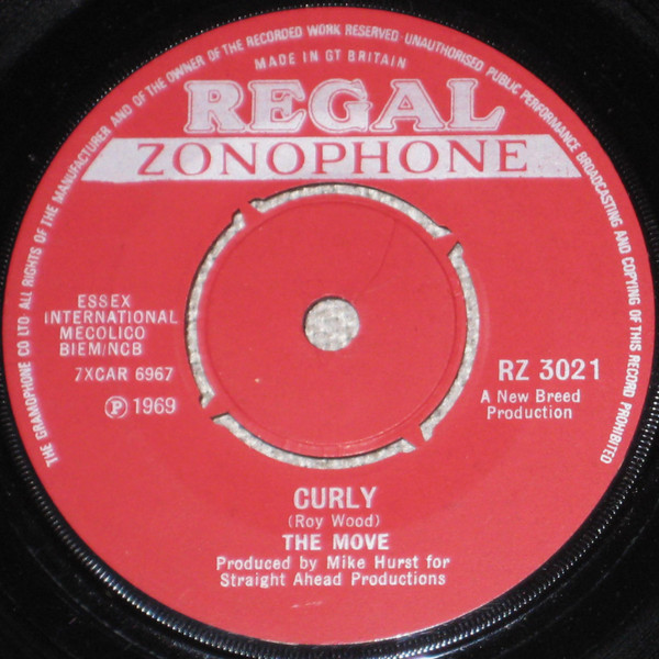 The Move - Curly (7", Single, 4 P)