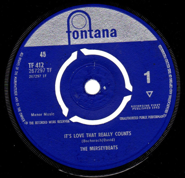 The Merseybeats - It's Love That Really Counts (7", Single)
