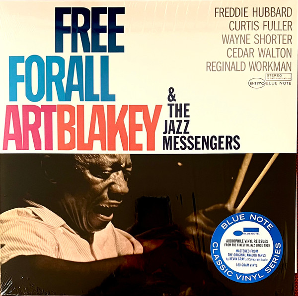 Art Blakey & The Jazz Messengers - Free For All (LP, Album, RE, 180)