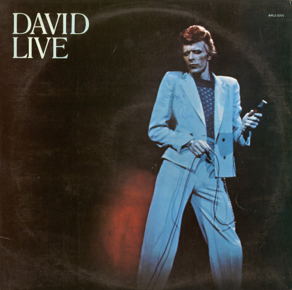 David Bowie - David Live (2xLP, Album, RP, Ora)