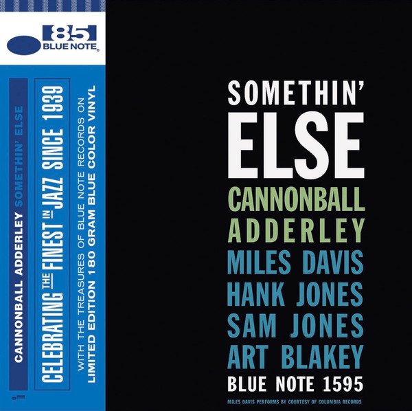 Cannonball Adderley - Somethin' Else (LP, Album, Ltd, RE, Blu)